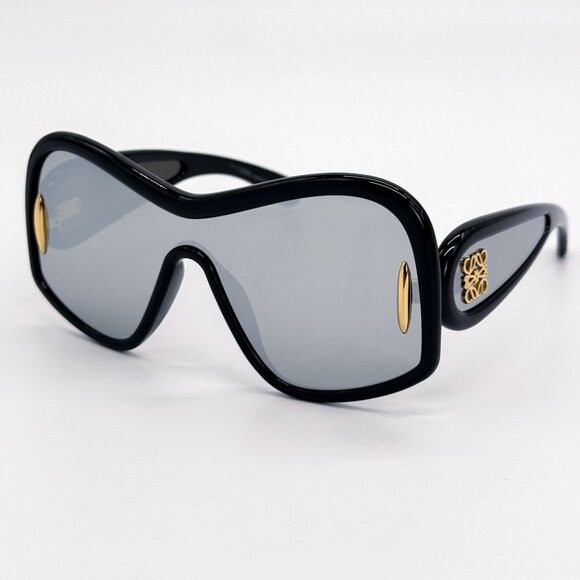 NEW LW40131I 01C, UNISEX OVERSIZED SUNGLASSES LOEWE LW40131I 01C - Picture 3 of 14